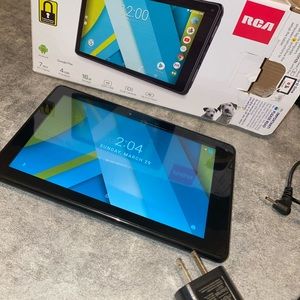RCA 7” 16gb tablet with 4 core processor. Barely ever used.